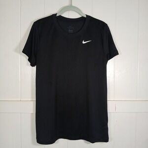Nike Dri-FIT Legend 2.0 Womens Black Short Sleeve Athletic T-Shirt AQ3210-010